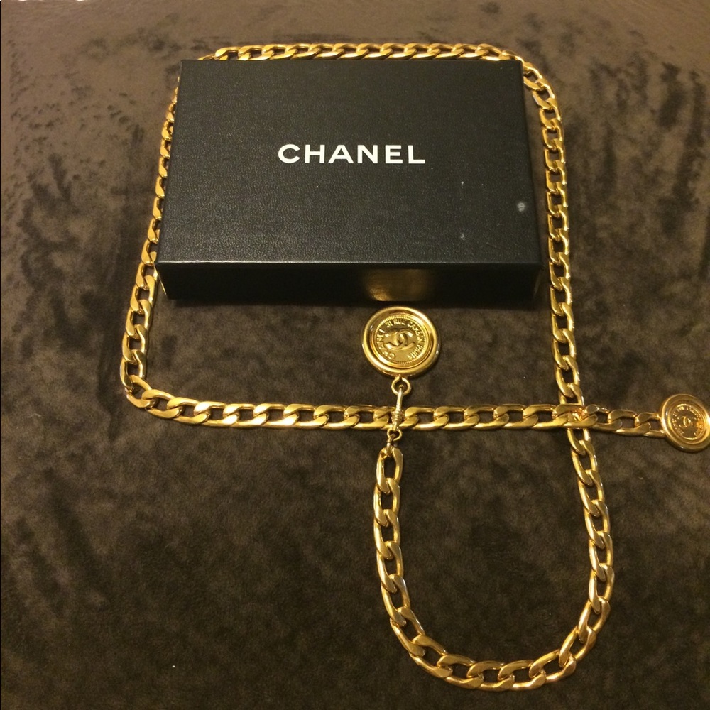 Chanel Chain Belt
